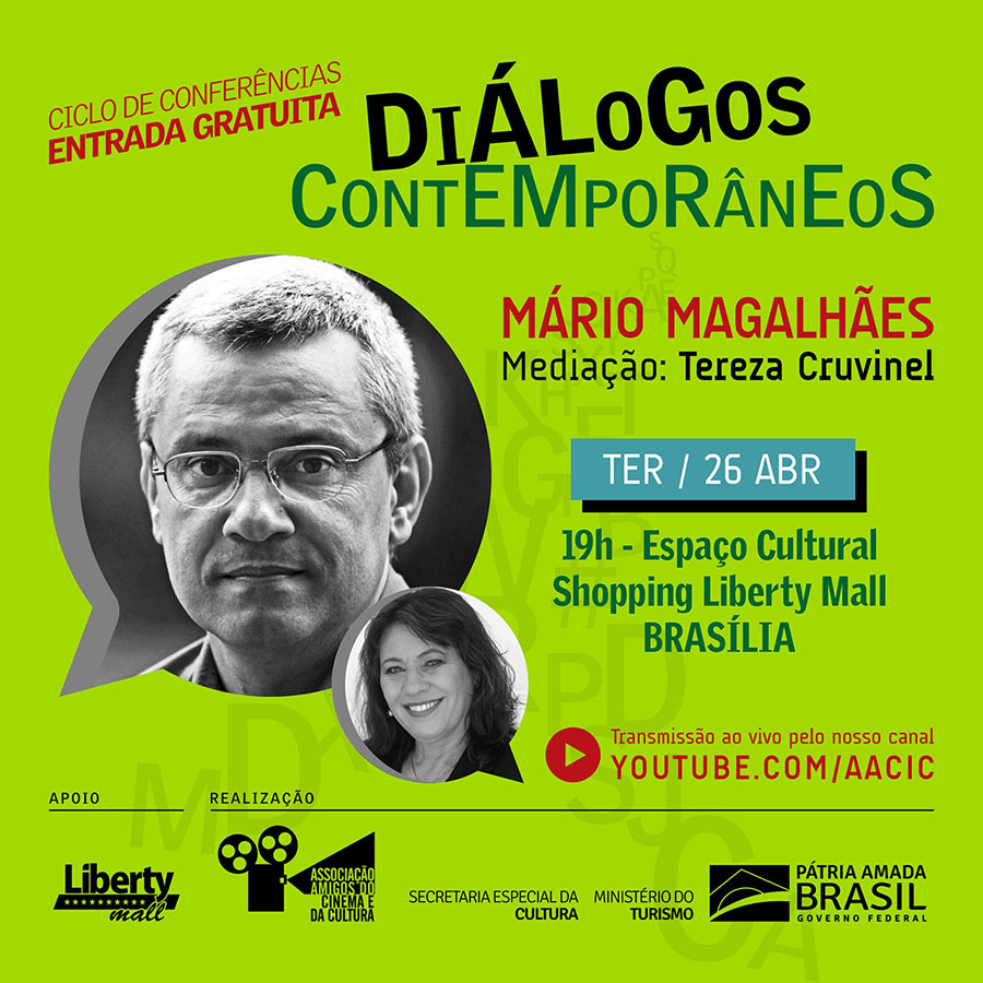 Segunda semana em Brasília terá Mário Magalhães