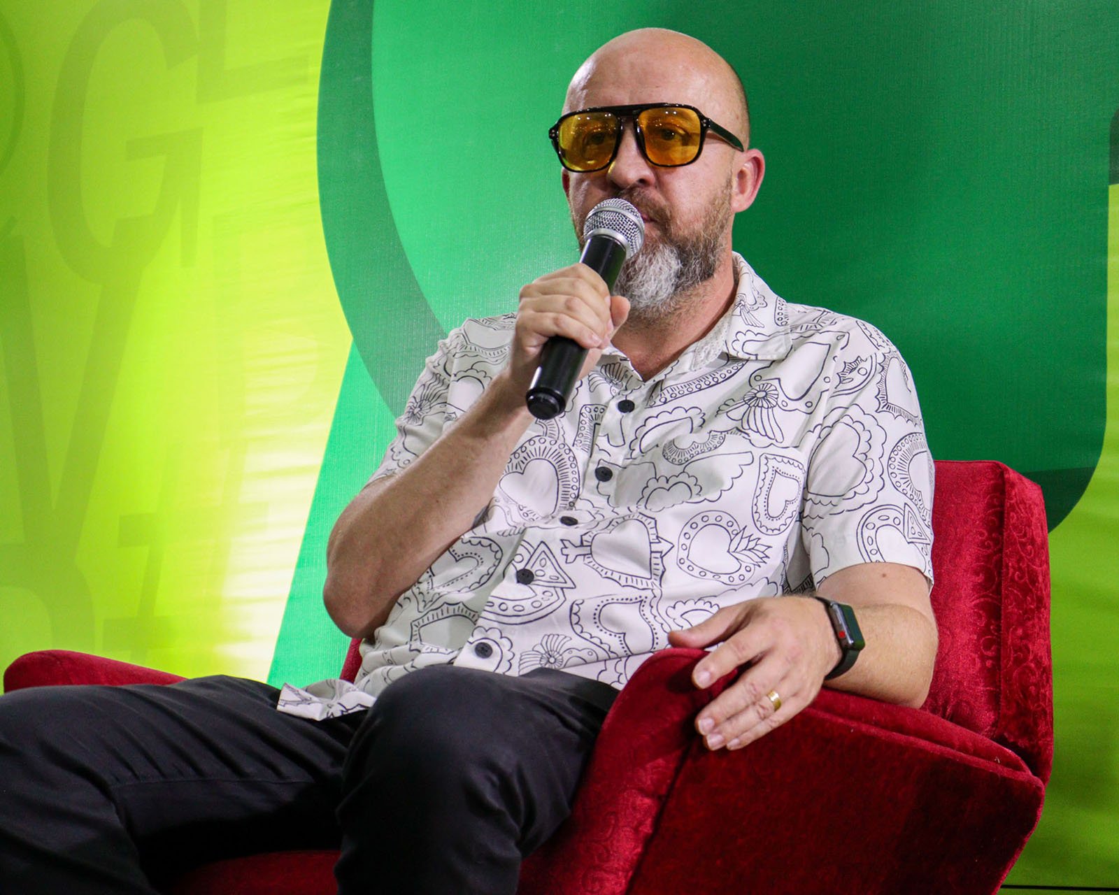 Veja como foi a conferência com Fabrício Carpinejar